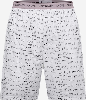 Calvin Klein Underwear Pyjamasbyxa i vit: framsida