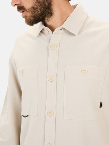 CAMEL ACTIVE Overshirt aus reiner Baumwolle in Beige