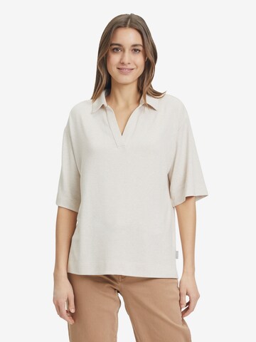 T-shirt Betty & Co en beige : devant