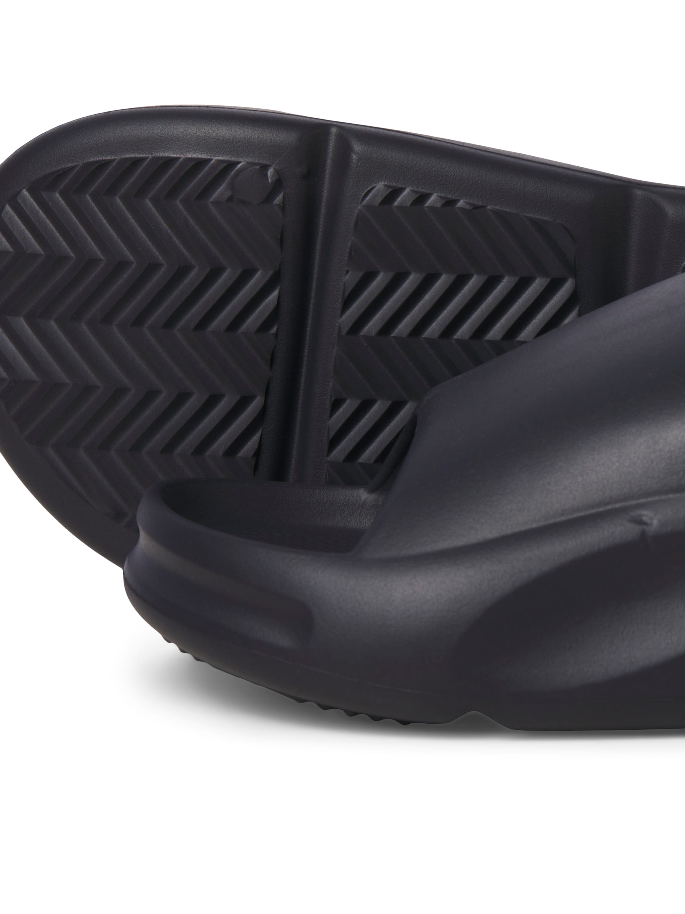 JACK & JONES Nizki natikači 'JFWSTATUS' | črna barva