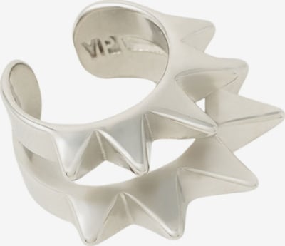 YParis Korvakoru 'Ear cuff Pike double S' koossa 2.5 cm x 2.5 cm värissä hopea, Tuotenäkymä