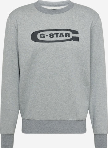 G-Star RAW Sweatshirt 'Old school' i grå: forside