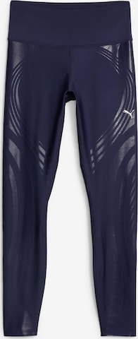 PUMA - Skinny Pantalón deportivo 'EVERSCULPT' en azul: frente