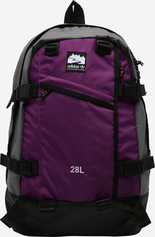 ADIDAS ORIGINALS - Mochila en lila: frente