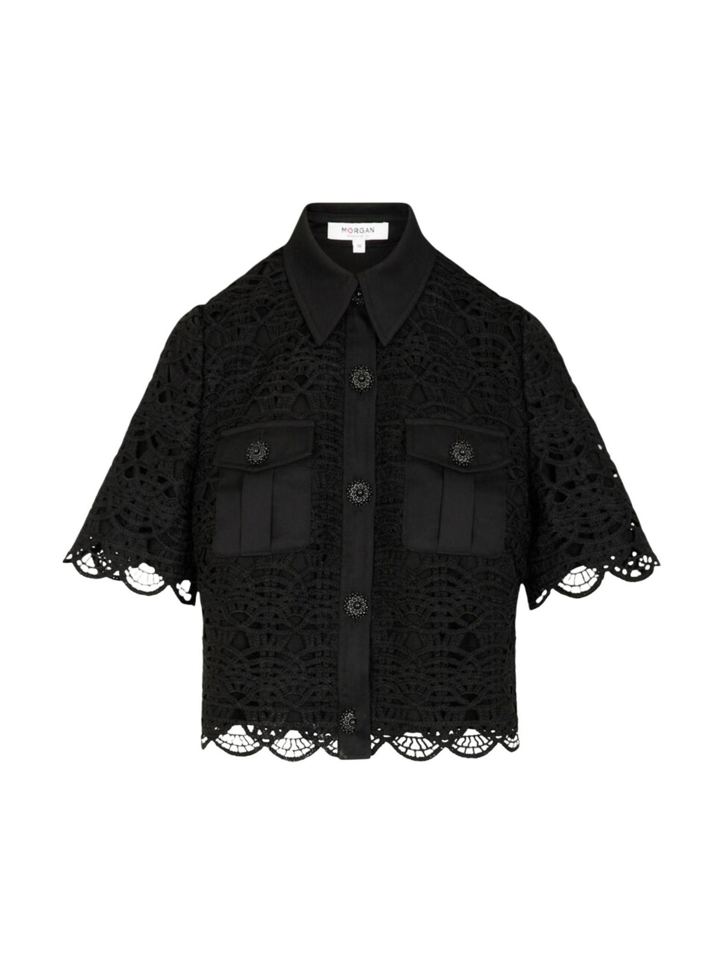 Camicia da donna 'CREMA' di Morgan De Toi in nero