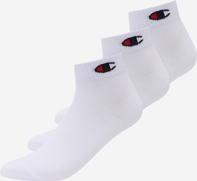Champion Authentic Athletic Apparel Socken in rot / schwarz / weiß, Produktansicht