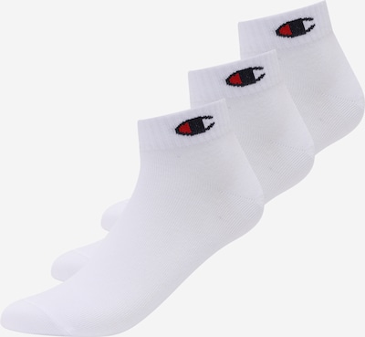 Champion Authentic Athletic Apparel Sockor i röd / svart / vit, Produktvy