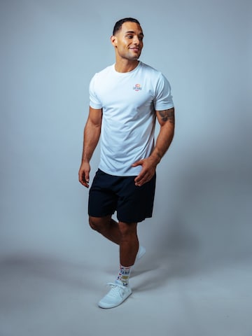Lifters Funktionsshirt 'Lift More'‌‌ in Weiß