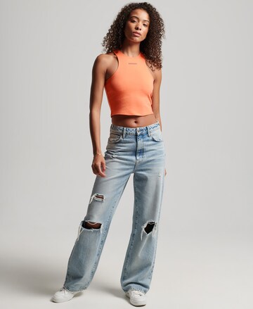 Haut Superdry en orange