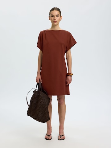 SELECTED Kleid in Rot: Vorderseite