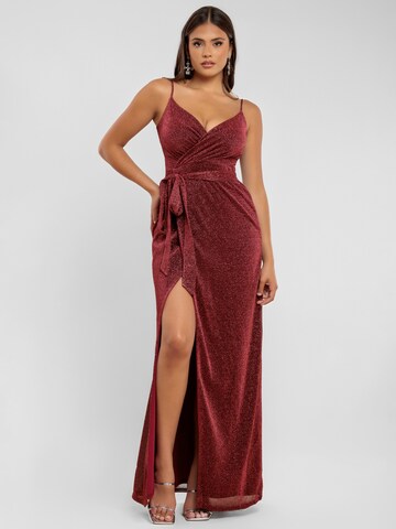 Robe GODDIVA en rouge : devant