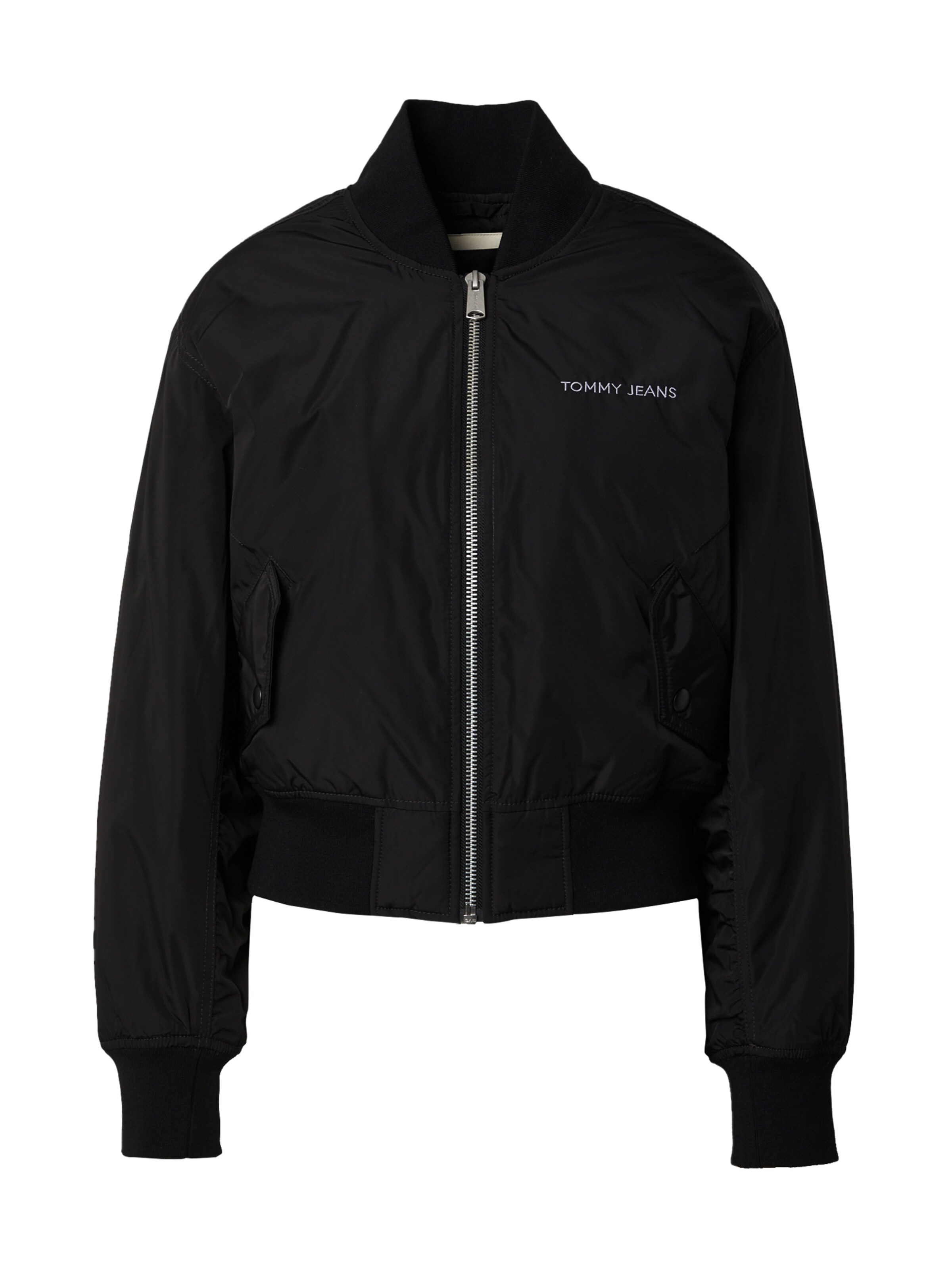 Tommy Jeans Between-season jacket 'CLASSICS' in Black: front