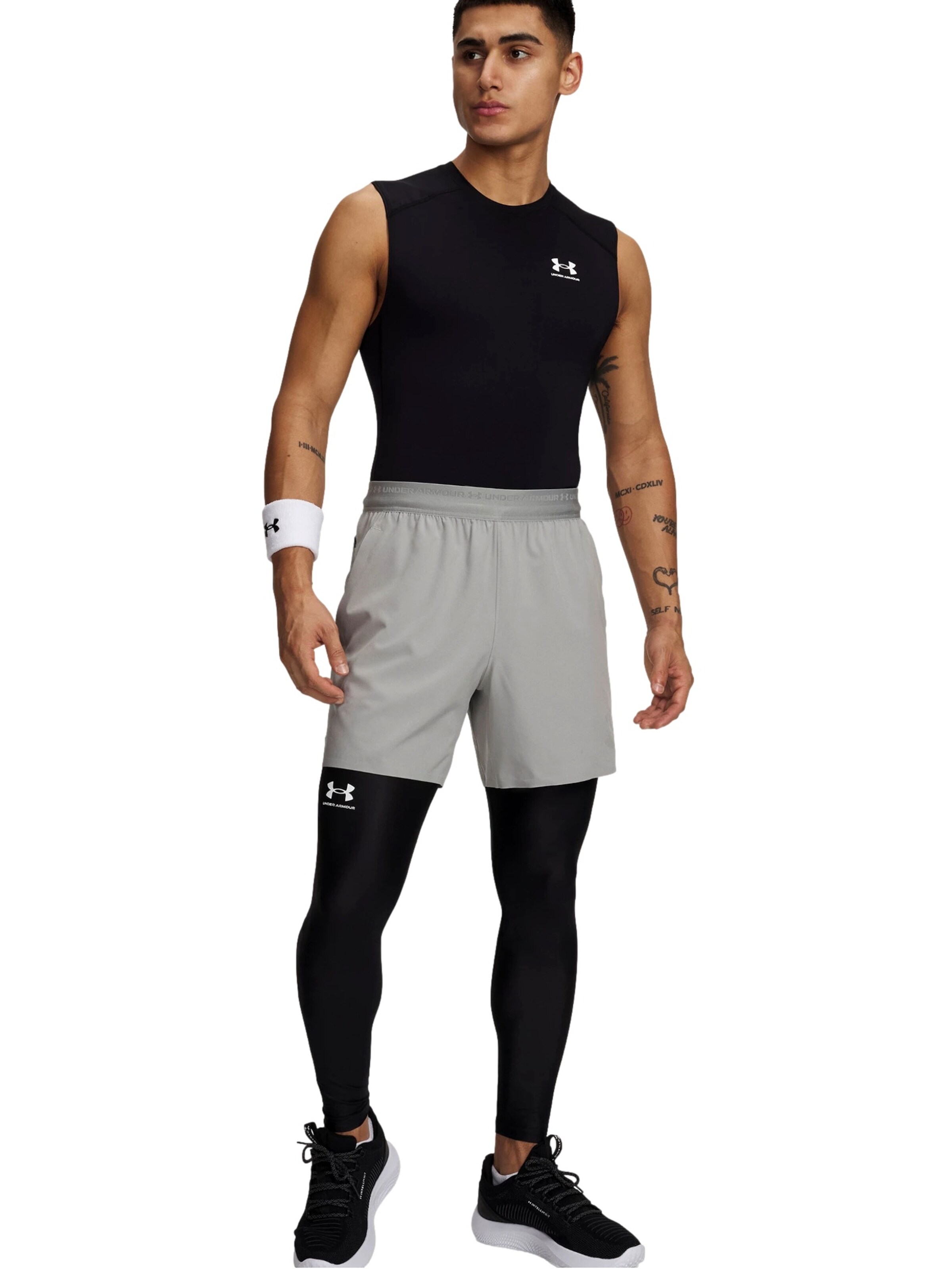 Skinny Pantalon de sport UNDER ARMOUR en noir