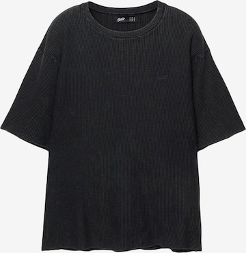 Pull&Bear Neulepaita värissä musta: etupuoli