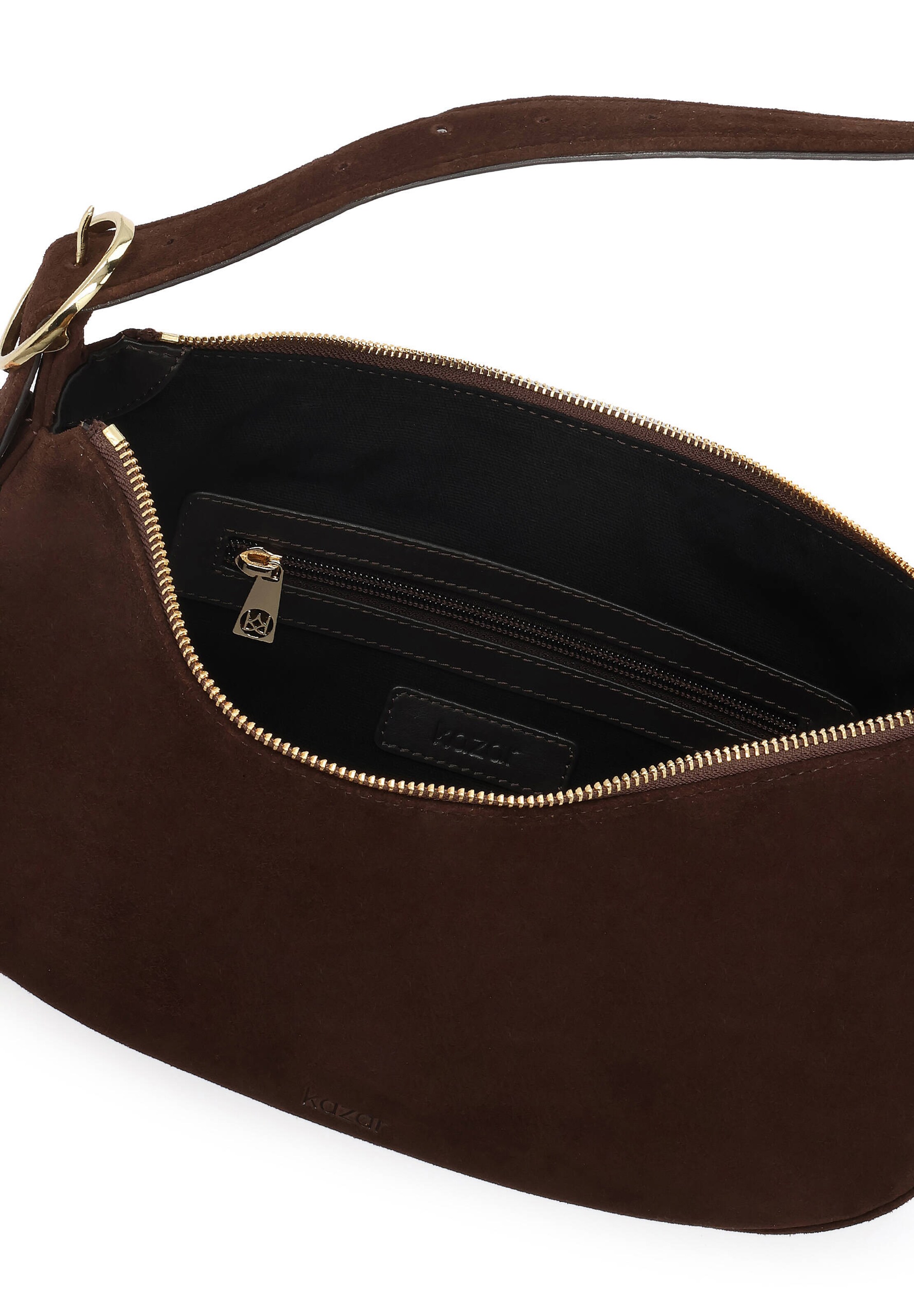 Borsa a spalla di Kazar in marrone
