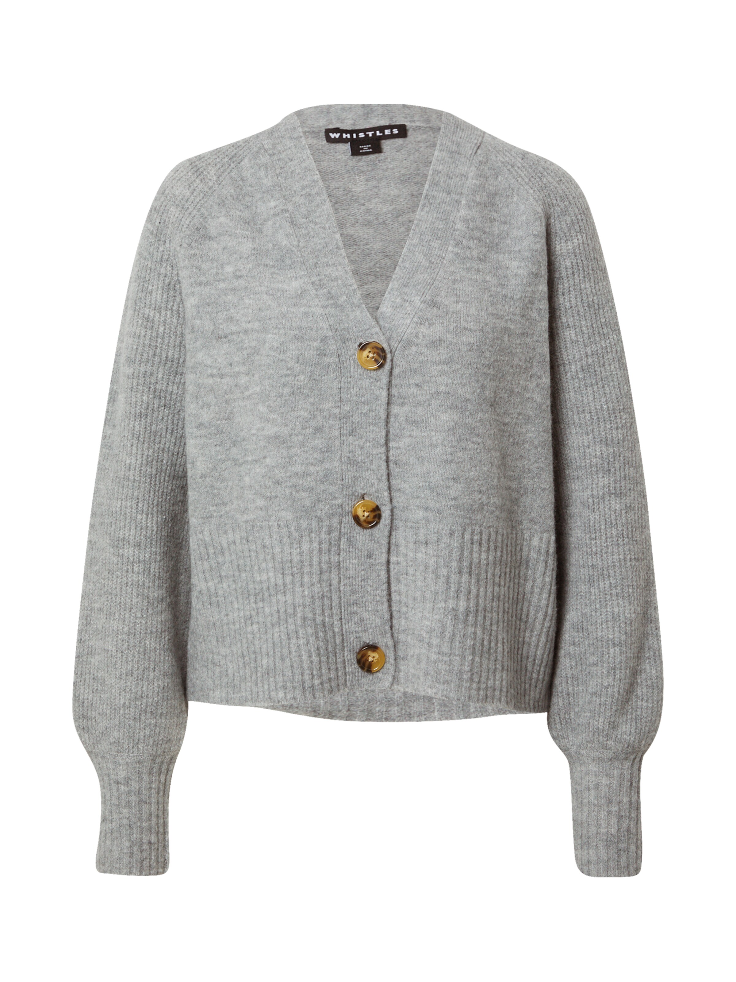 whistles black cardigan
