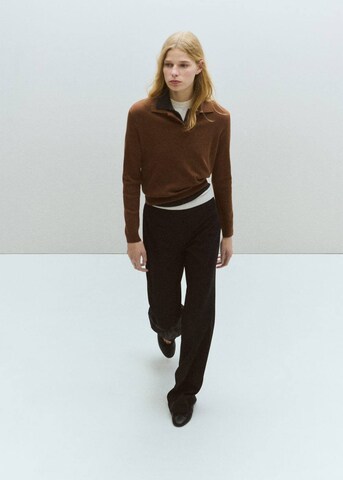 MANGO Sweater 'Olsen' in Brown