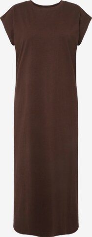 Studio Untold Dress in Brown: front