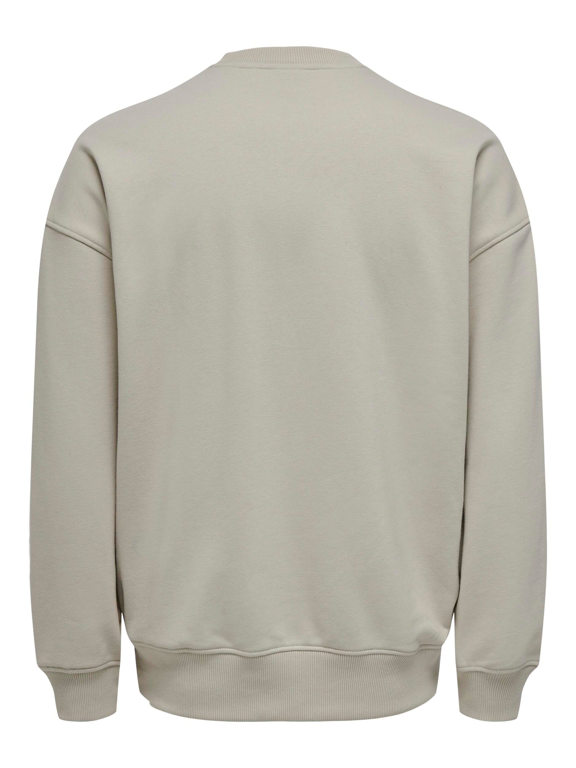 Felpa 'Lawson' di Only & Sons in bianco