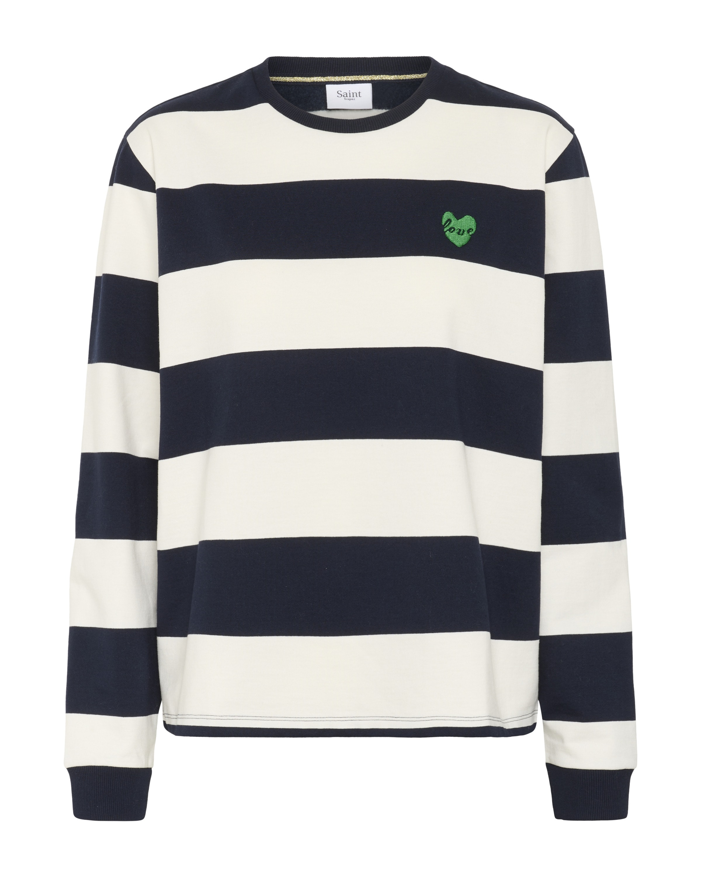 SAINT TROPEZ Mikina 'MajsaSZ' - Modrá: predná strana