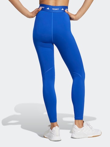 ADIDAS PERFORMANCE Skinny Παντελόνι φόρμας σε μπλε