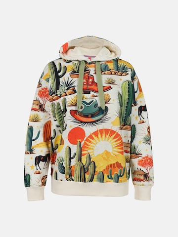 salzhaut Sweatshirt 'Vulltreffer' in Beige