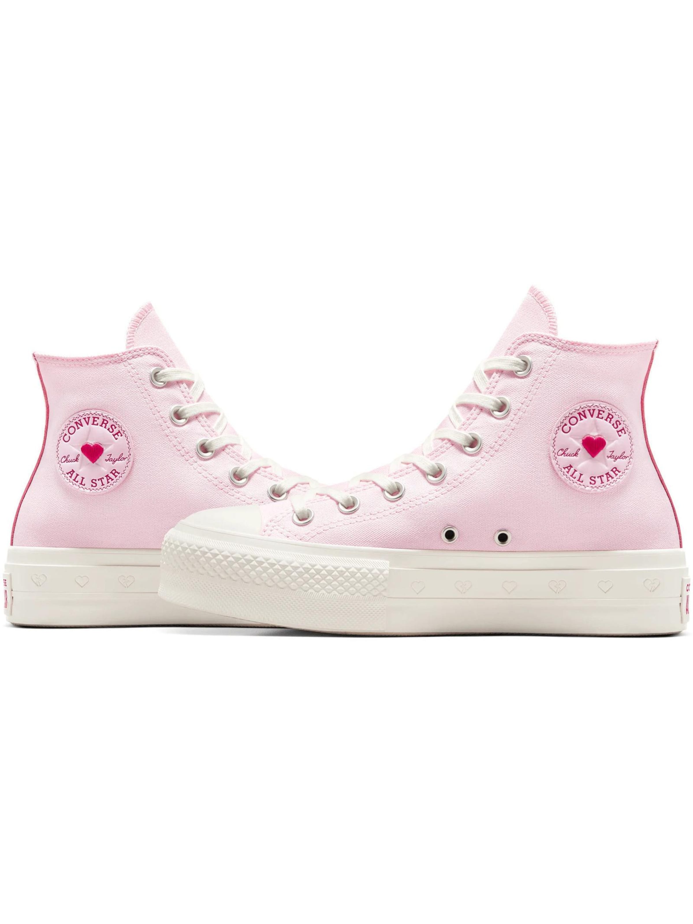 CONVERSE - Zapatillas deportivas altas 'Chuck Taylor As Lift' en rosa