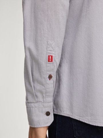 JOOP! Jeans Regular Fit Hemd 'Hanson' in Grau