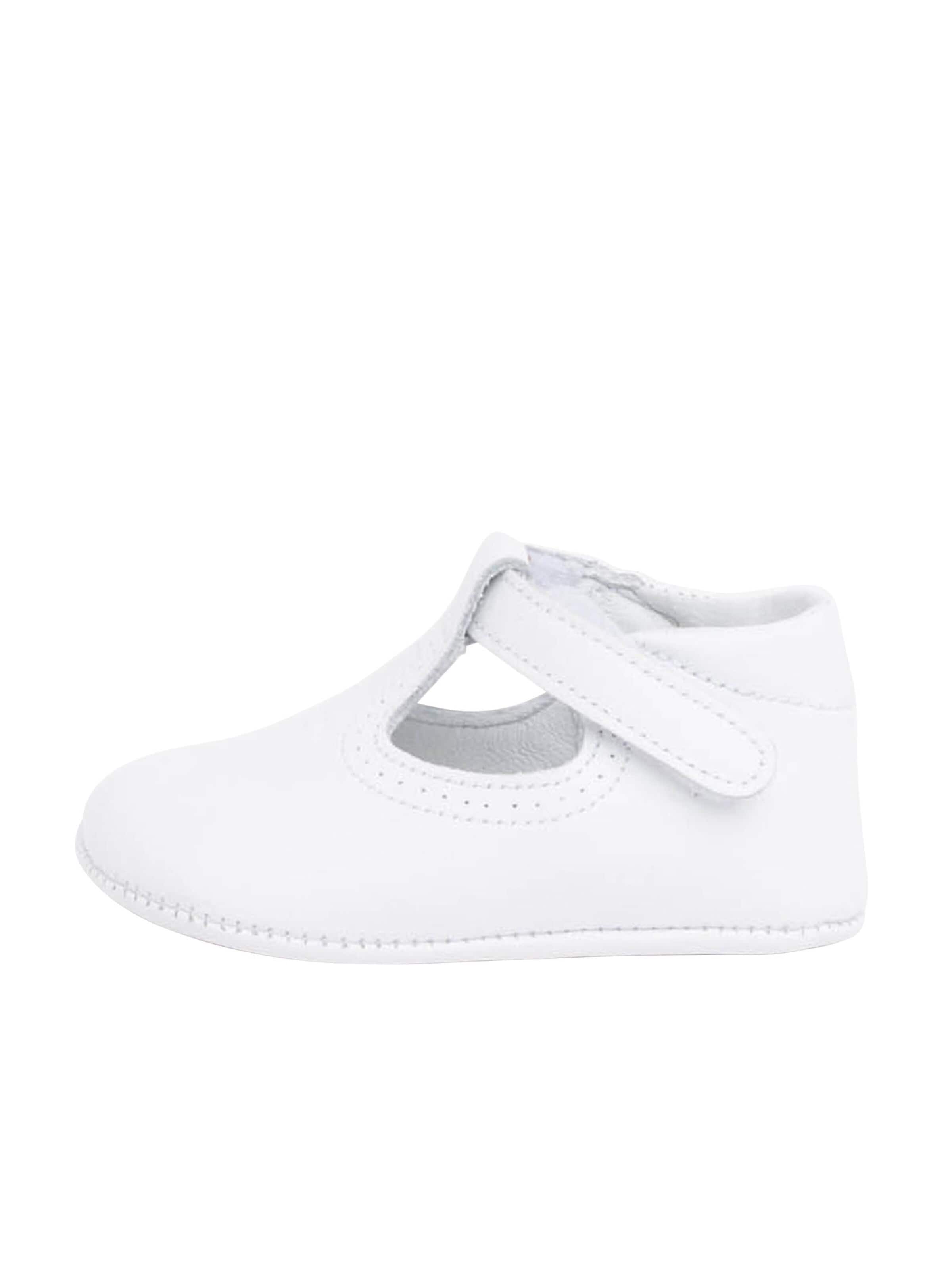 Pisamonas Buty dziecięce w kolorze biały