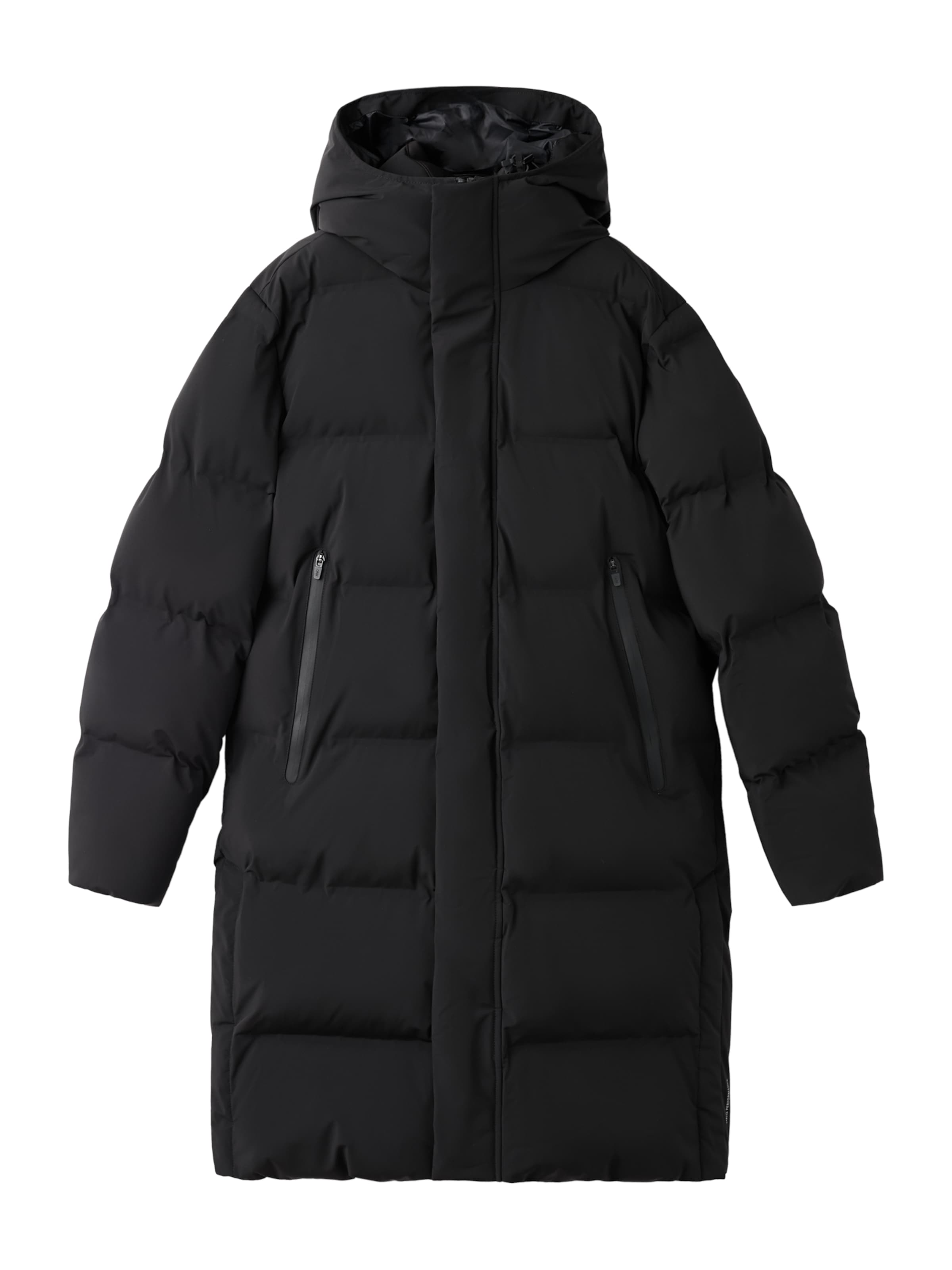 MANGO MAN Зимно палто 'Oslo' в черно: отпред