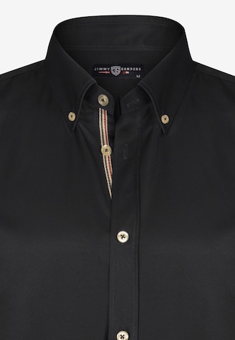 Jimmy Sanders Regular fit Button Up Shirt in Black