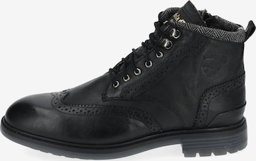 PANTOFOLA D'ORO Lace-Up Boots 'Tocchetto' in Black