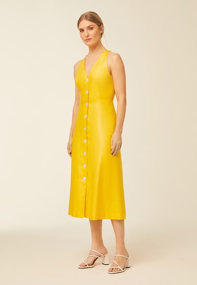 IVY & OAK Haljina u žuta, Prikaz modela