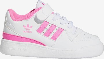 Baskets 'Forum Low' ADIDAS ORIGINALS en blanc