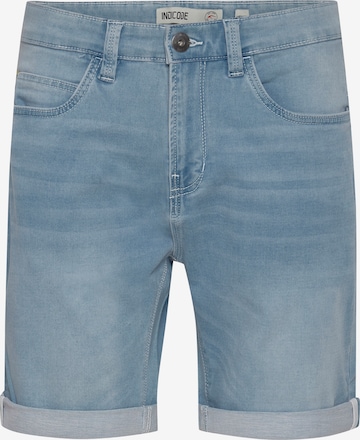 INDICODE JEANS Jeansshorts in Blau: predná strana