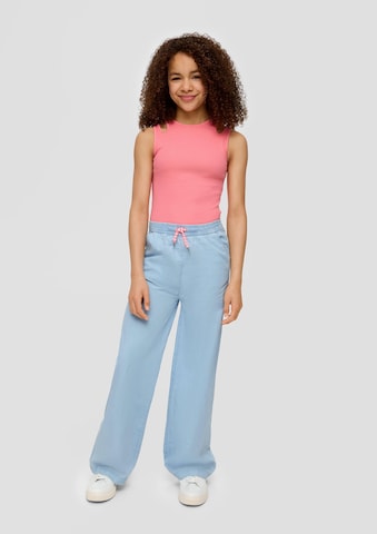 s.Oliver Wide Leg Jeans i blå