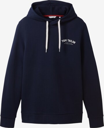 Sweat-shirt TOM TAILOR en bleu : devant