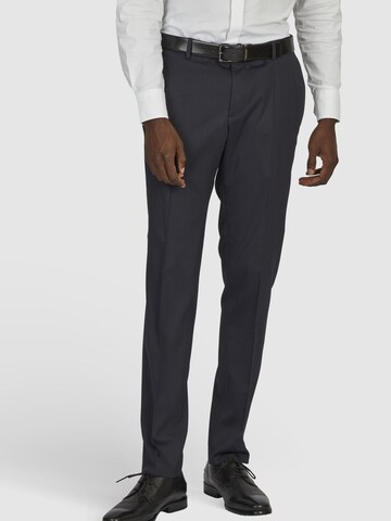 HECHTER PARIS Slim fit Pants in Grey: front