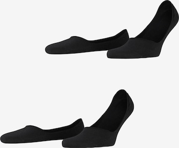 ESPRIT Füßlinge 'Basic Uni 2-Pack' in Schwarz: Vorderseite