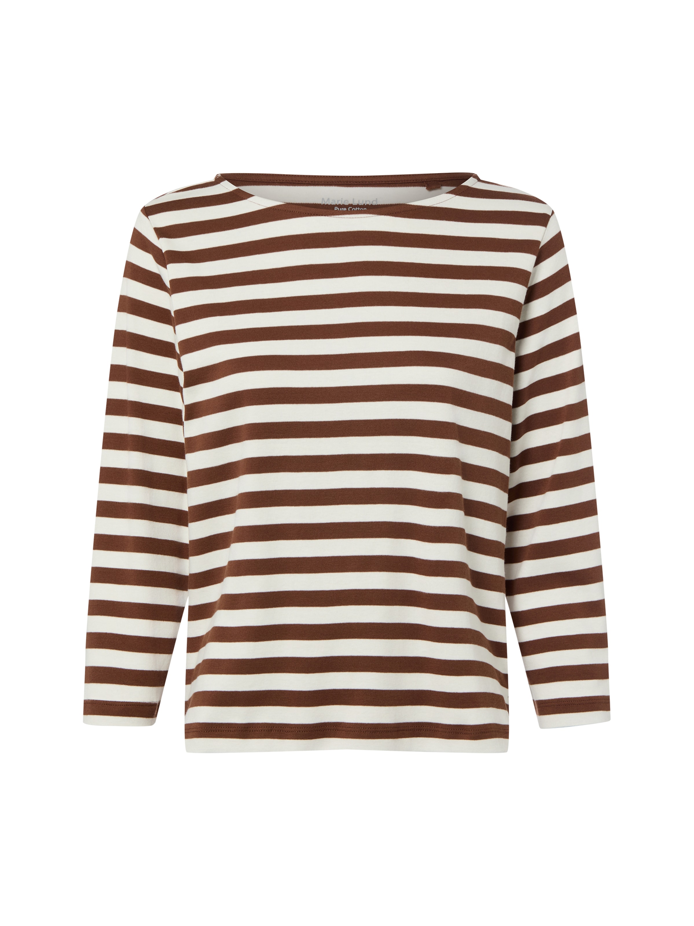 T-shirt Marie Lund en marron : devant