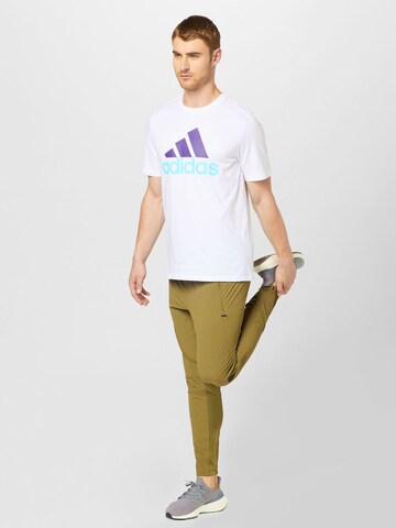 ADIDAS SPORTSWEAR Funktionsshirt 'Essentials' in Weiß