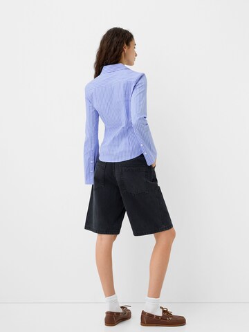 Camicia da donna di Bershka in blu