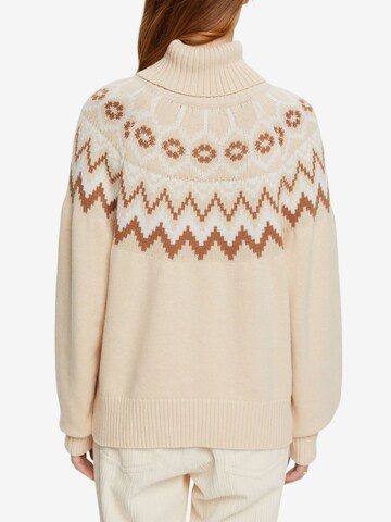 ESPRIT Pullover in Beige