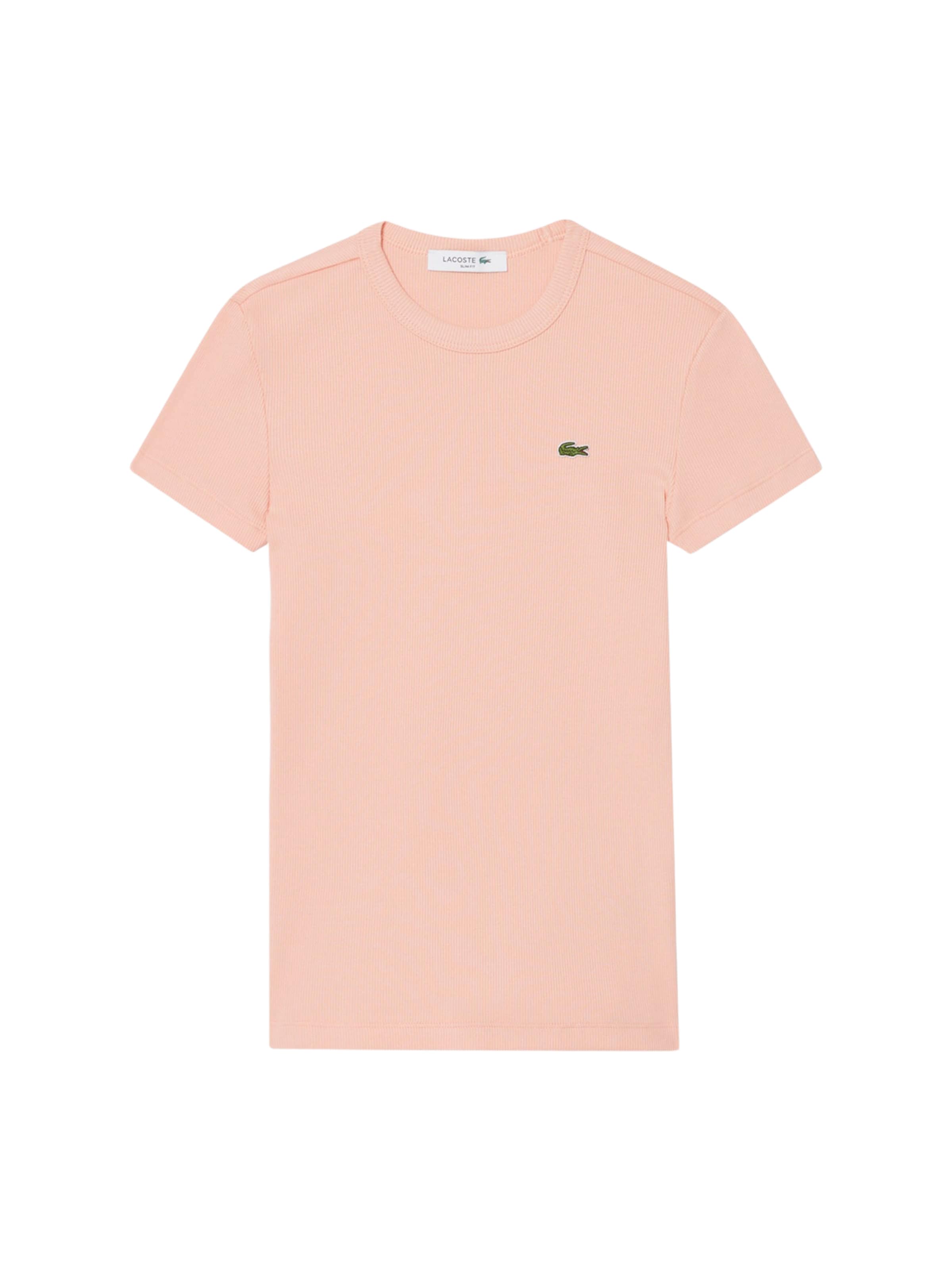 LACOSTE - Camisa em rosa: frente