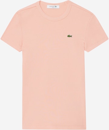 LACOSTE - Camisa em rosa: frente