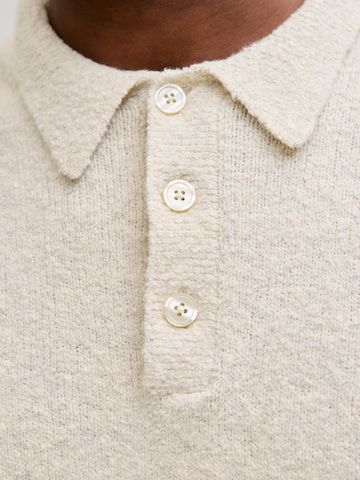 JACK & JONES Tricot 'Blamaverick' in Beige