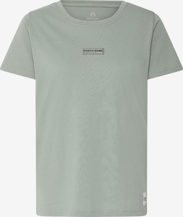 T-shirt ' NBKunt ' North Bend en gris : devant