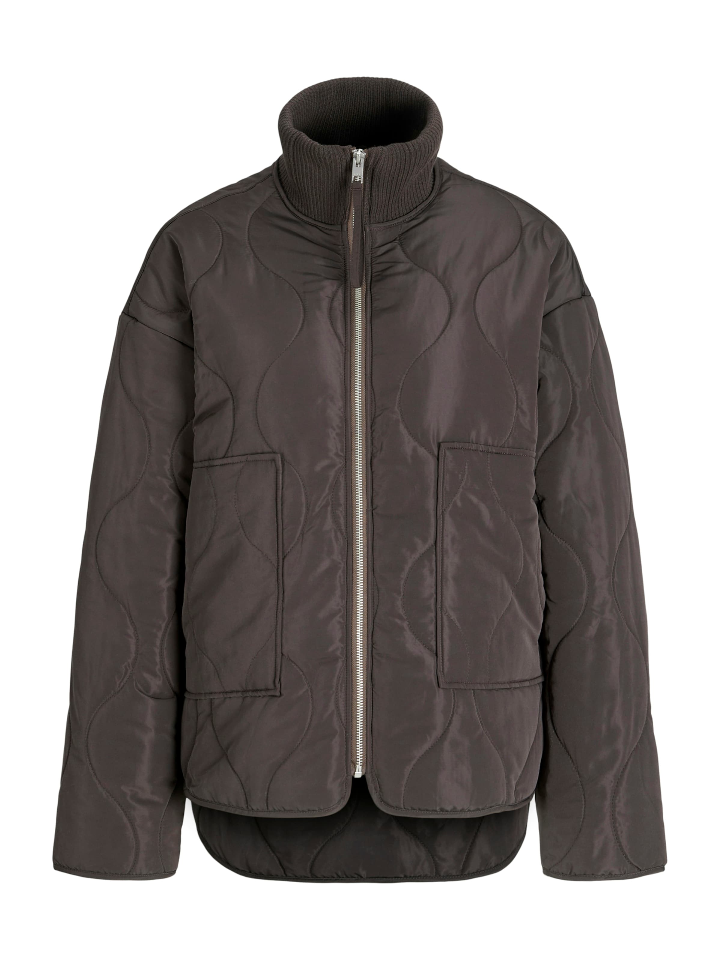 JJXX - Chaqueta de entretiempo 'JXSERENA' en marrón: frente