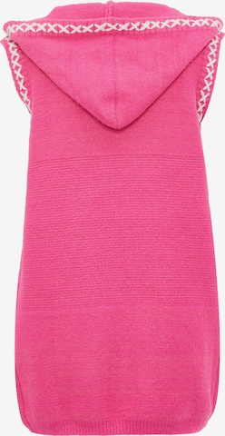 ebeeza Strickweste in Pink