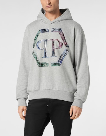 Philipp Plein - Sudadera 'Hexagon' en gris